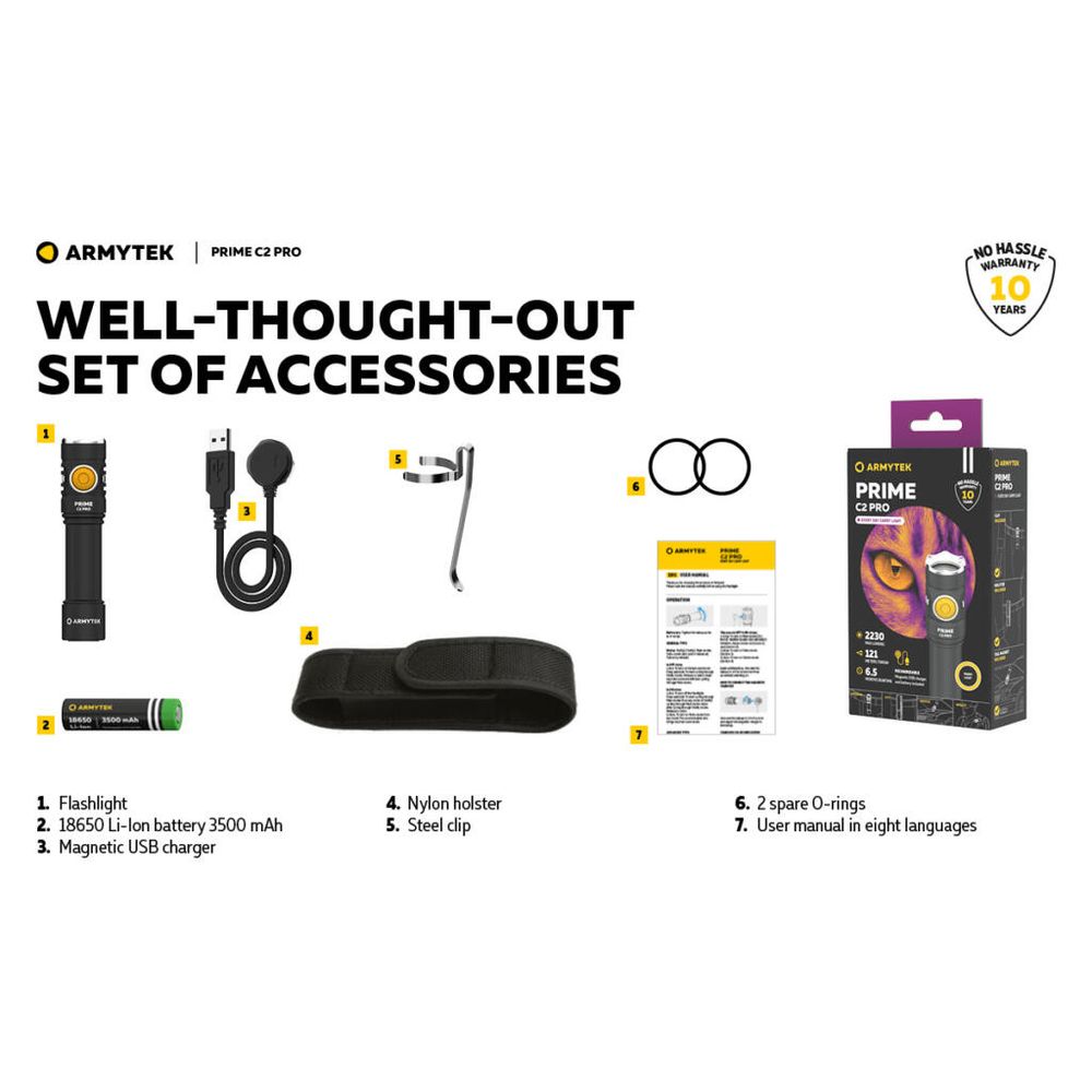 Armytek Baterijska lampa Prime C2 Pro slika 27