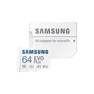 Samsung memorijska kartica SD micro EVO Plus 64GB + adapter, MB-MC64KA/EU