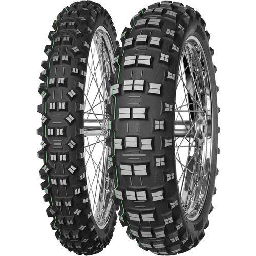 Mitas moto gume 90/100-21 57R TerraForce - EF Super Light F TT / zelena črta slika 1