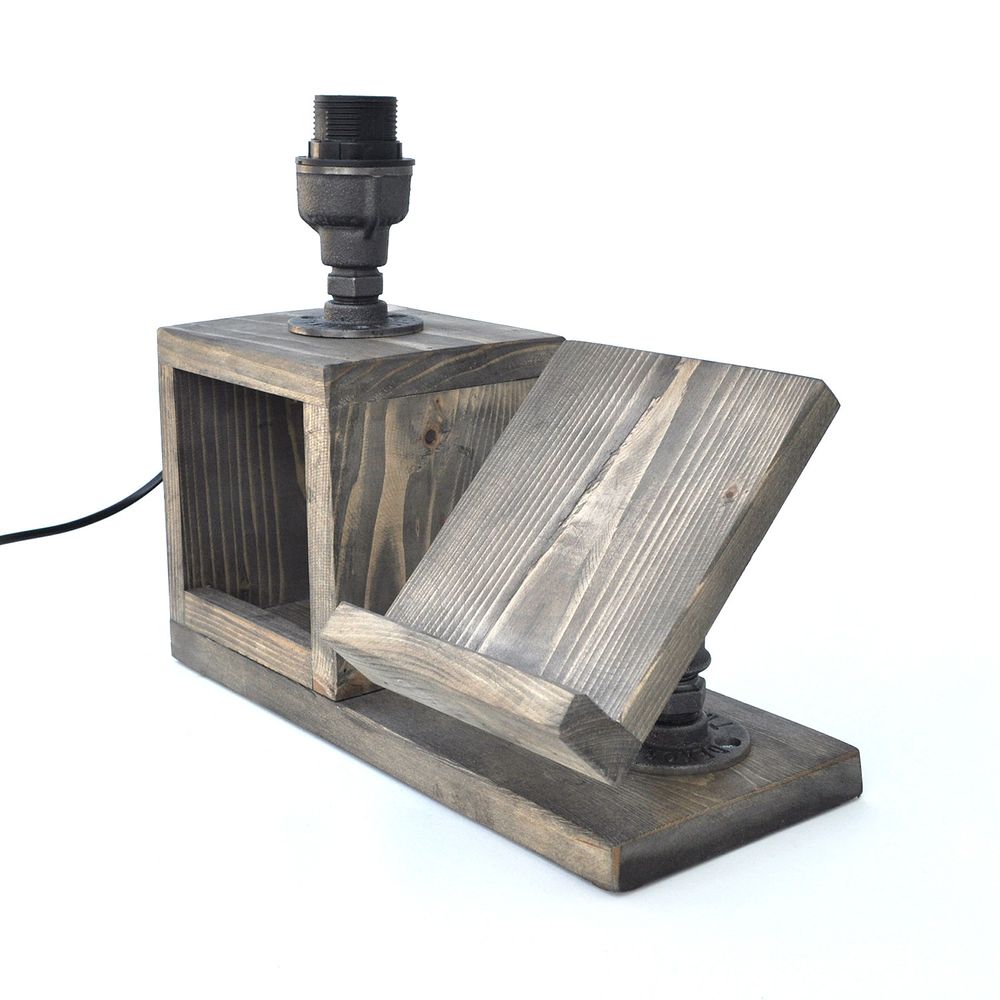 Crna Stolna Lampa Pp078 slika 4