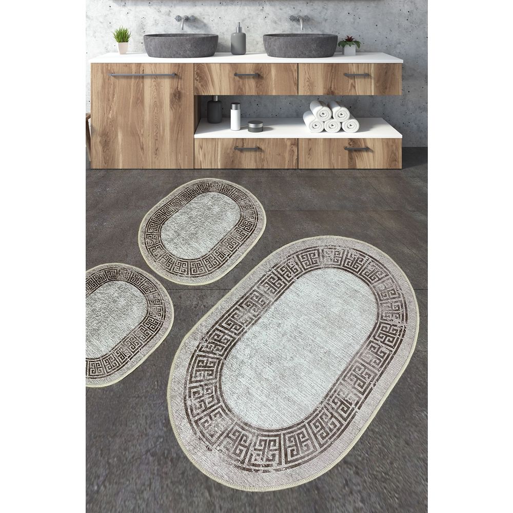Set Kupatilskih Prostirki Arturo Multicolor (3 Dijela) slika 1