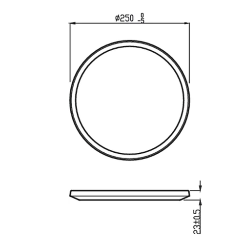 Philips superslim cl550 bela plafonska svetiljka 15w 4000lm ip44 slika 5