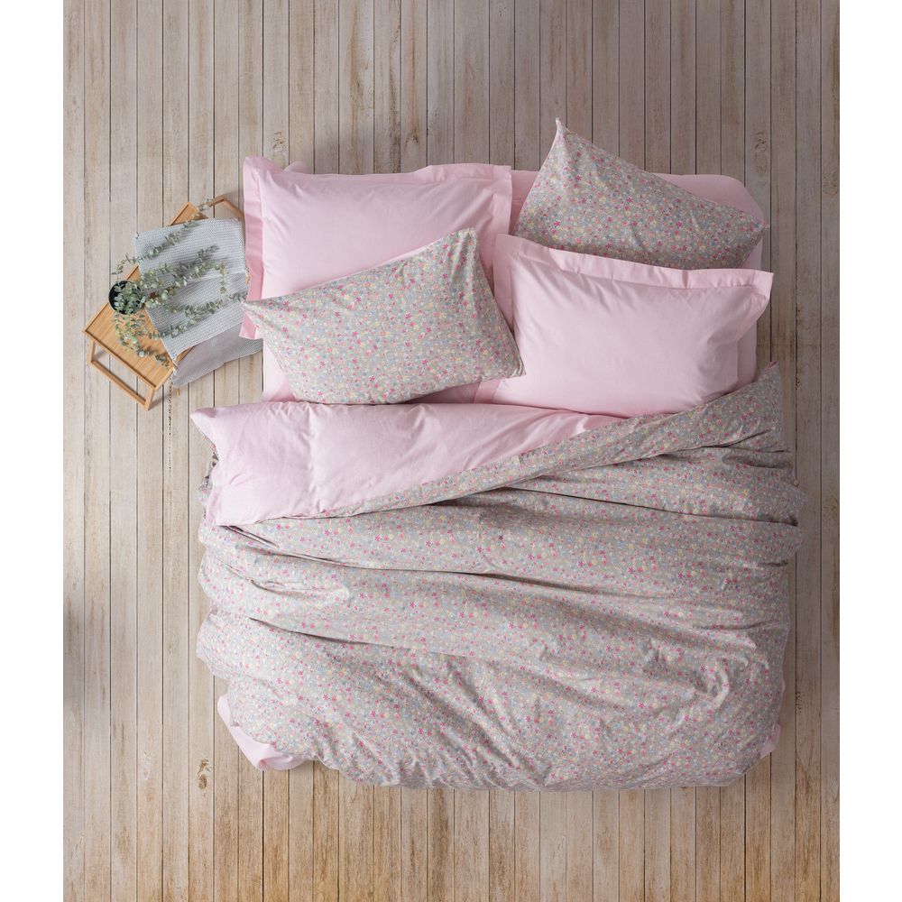 Sihu - Pink Pink
Grey Ranforce Single Quilt Cover Set (FR) slika 1