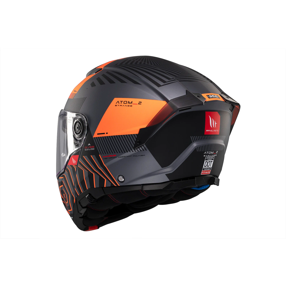 MT Helmets Atom 2 SV Strange C4 Matt slika 7