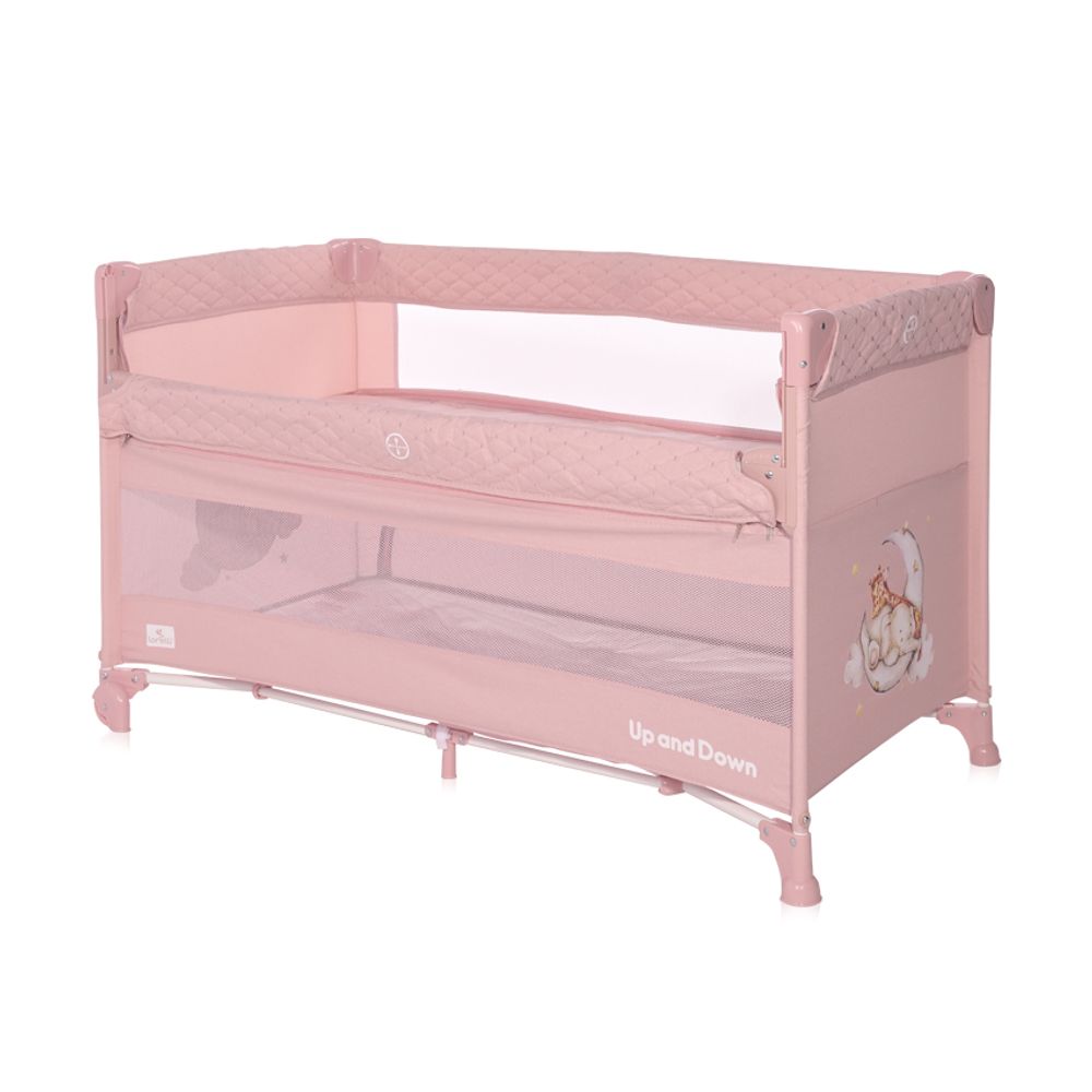 Lorelli Vikend krevetac Up and Down, Mellow Rose Sleeping Animals - 2 nivoa slika 2