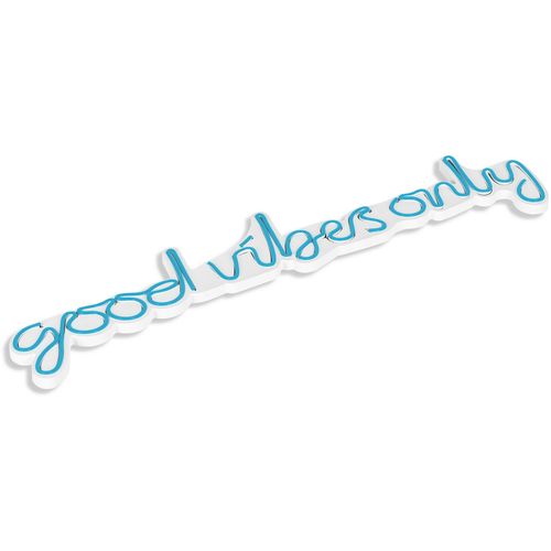 Good Vibes Only - Blue Blue Decorative Plastic Led Lighting slika 6