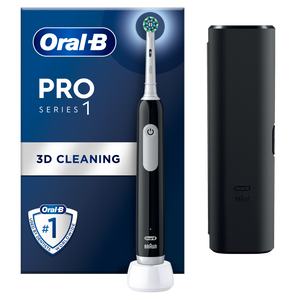 Oral-B Električna četkica Pro 1 Black + Travel Case