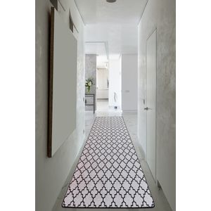 Kupa - White Djt  Black
White Hall Carpet (80 x 200)