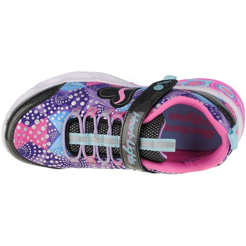 Skechers sweetheart lights dječje tenisice sa svjetlima 02059l-bkmt slika 3