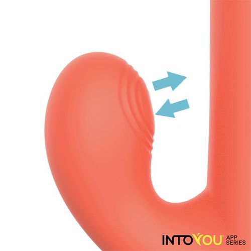 Intoyou Mindy rabbit vibrator s up&amp;down perlama, pulsiranjem slika 3