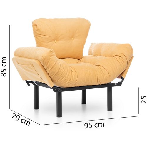 Nitta Single - Mustard Mustard Wing Chair slika 12