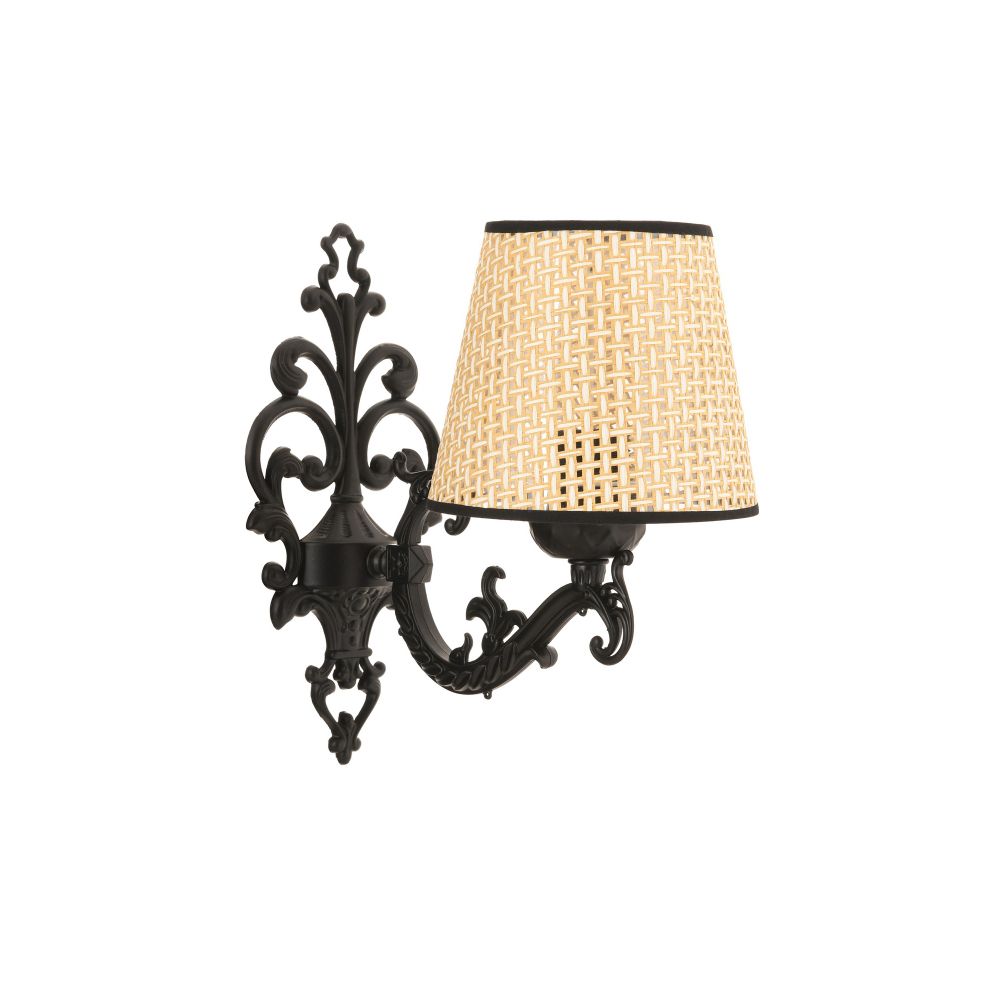 Claire Coral - Crna, Hrast Crni Zidna Lampa slika 3