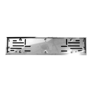 Okvir za tablice metalni inox 