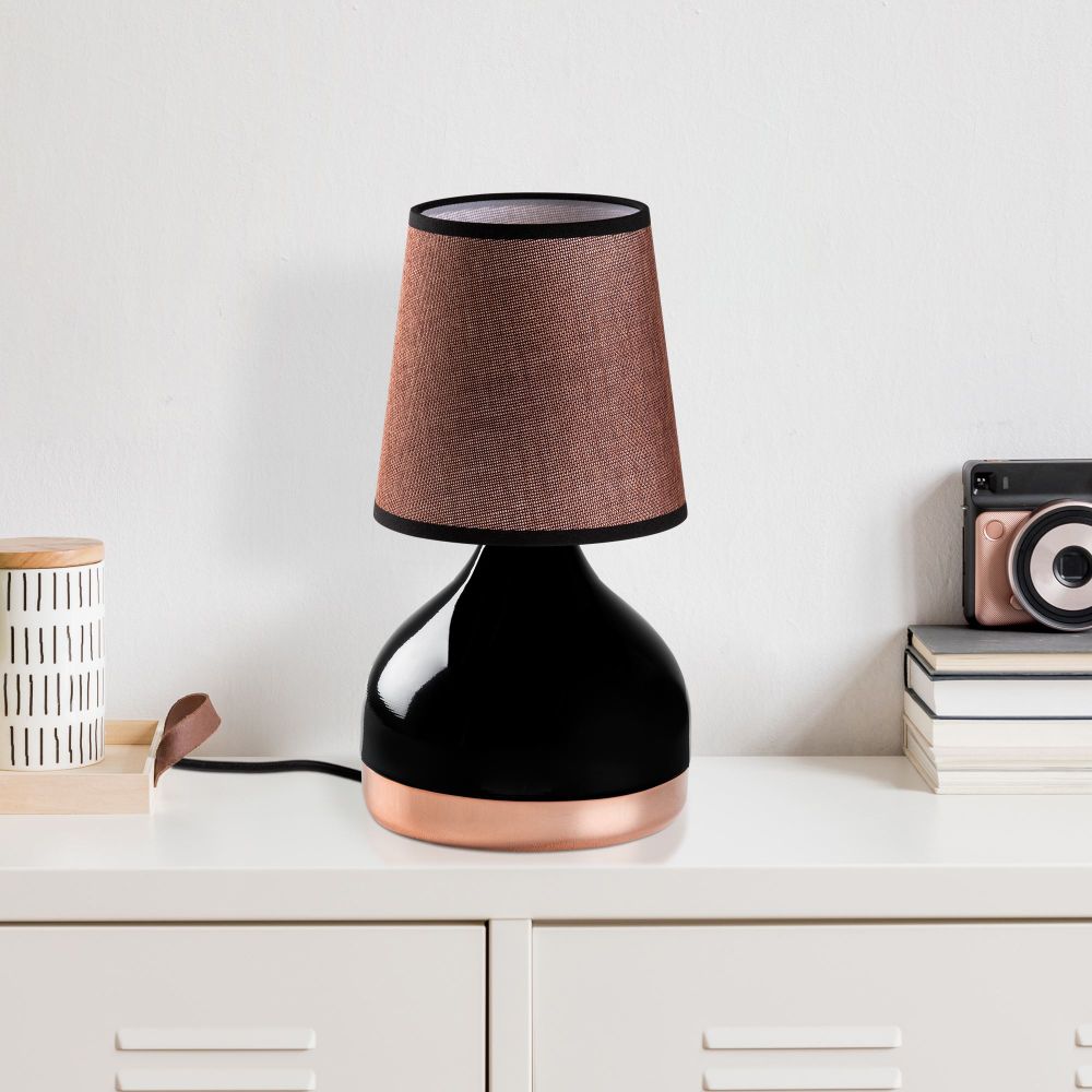 Yıldo - 8034 Crna-Smeđa Stolna Lampa slika 1