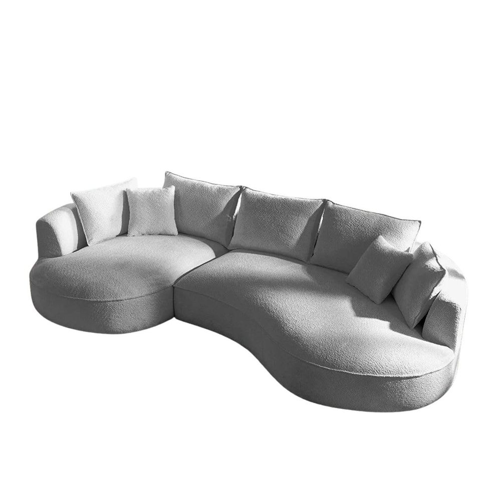 Ugaona Sofa Venedik left - boja: siva slika 5