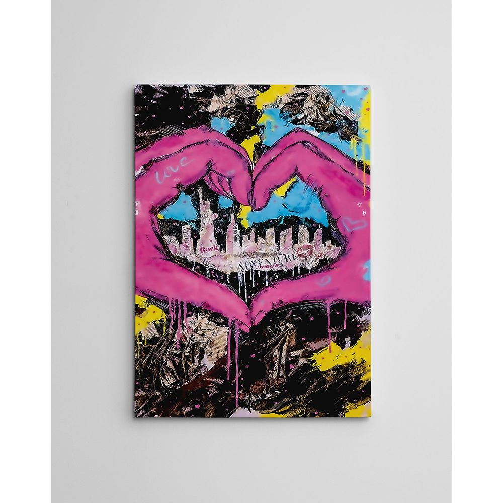 Dekorativna Slika na Platnu WY218 (70 x 100 cm) u Više Boja slika 2