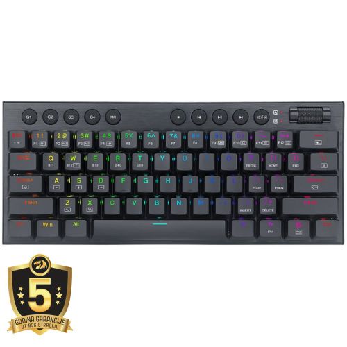 Noctis Pro Mechanical Gaming Keyboard Wired & 2.4G & BT - Red Switch slika 1