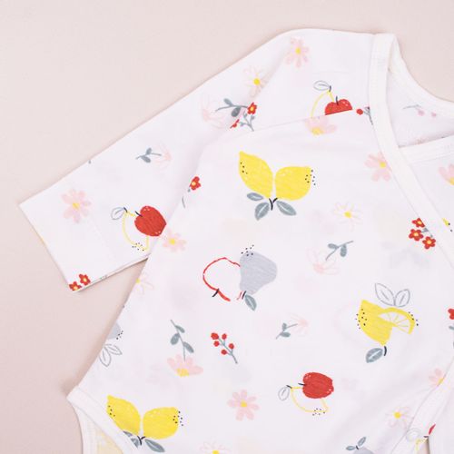 Just Kiddin Baby Bodi Preklop "Local Fruits", 56-62 slika 2