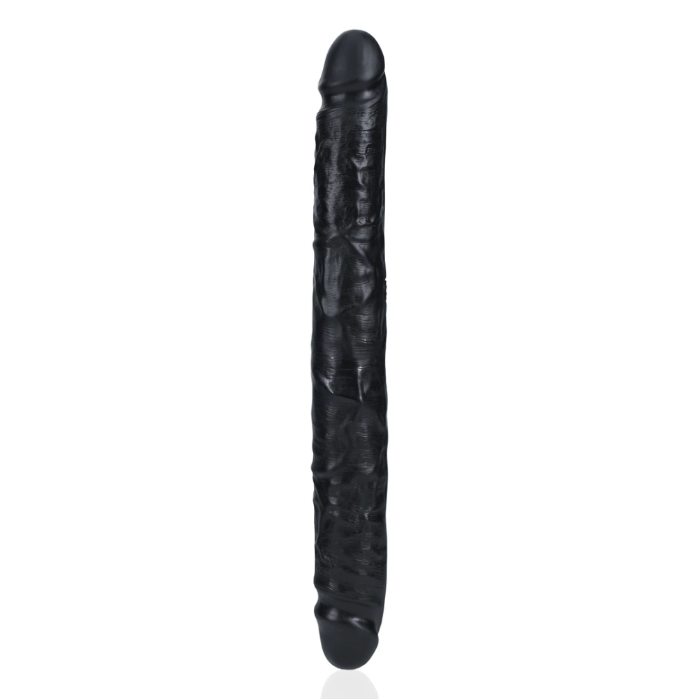 RealRock by Shots Slim Double Ended Dong 12 / 30,5 cm - crna slika 6