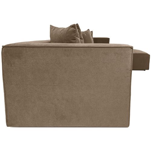 Woody Fashion Kutna garnitura Sora (L1-O1-O1-1R-POUFFE ) - smeđa slika 13