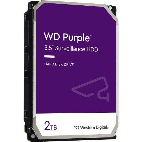 WD Purple 2TB SATA3, 64MB - Hard Disk za Nadzorne Sustave slika 2