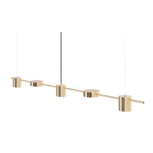 TOOLIGHT APP929-5CP GOLD LED viseća stropna svjetiljka slika 7