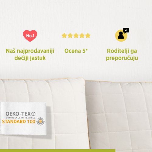 Dečiji jastuk Hitex Bamboo - My First Pillow slika 8