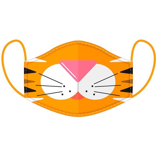 Cutiemals Tiger ukrasna maskica za odrasle (12+ god) slika 1