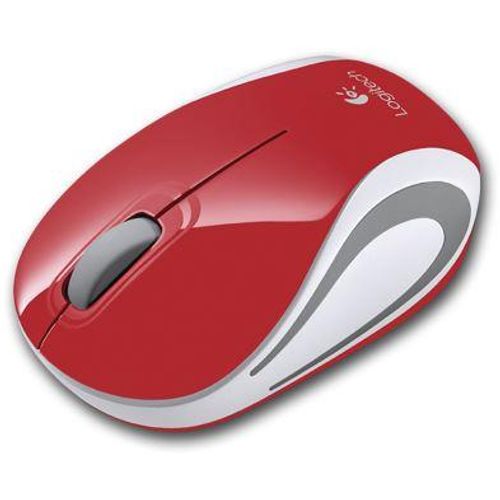 Miš bežični Logitech M187, crveni slika 1