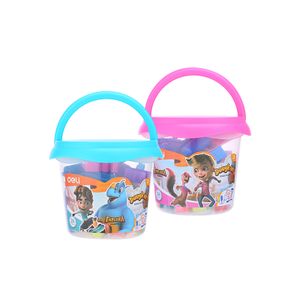 MASA ZA MODELIRANJE DELI 24 BOJE U PVC KOFICI ED75386
