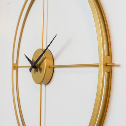 Arcadia Metal Wall Clock - APS075 Gold Decorative Metal Wall Clock slika 3
