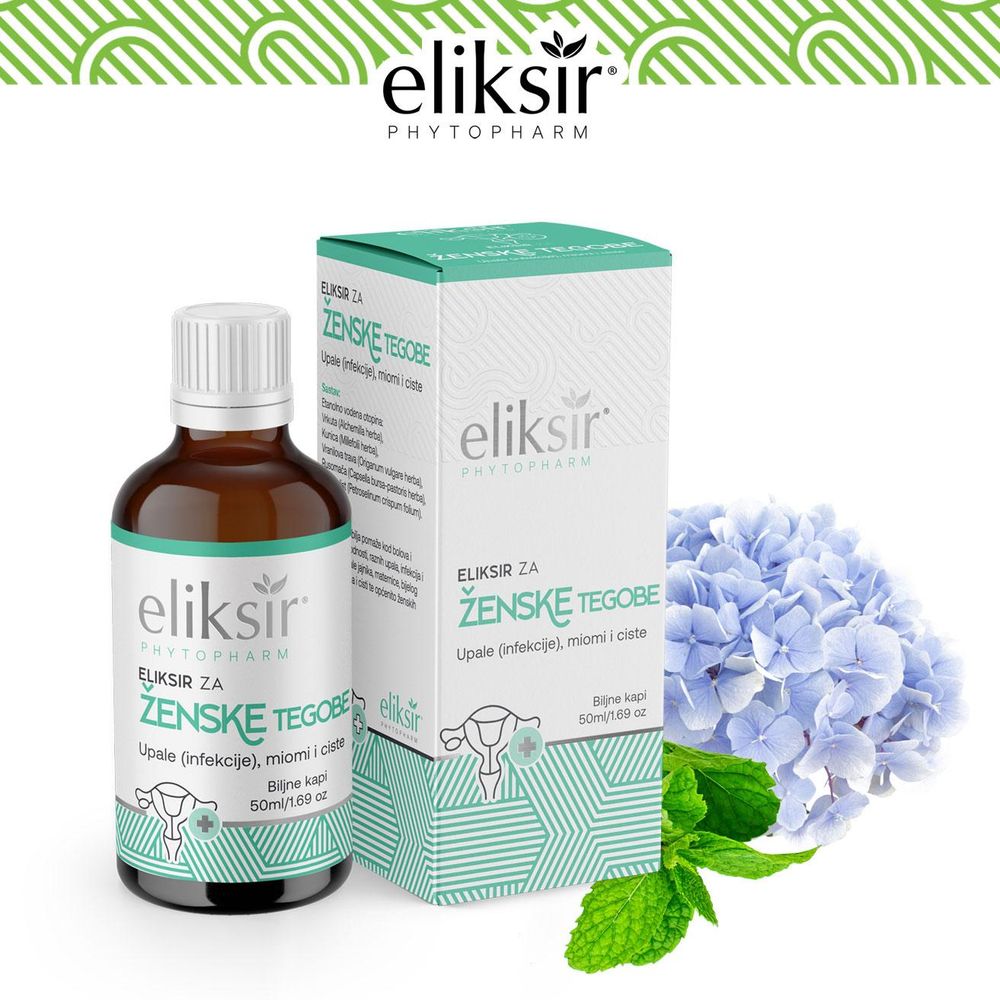 Eliksir za ženske tegobe 50ml slika 1