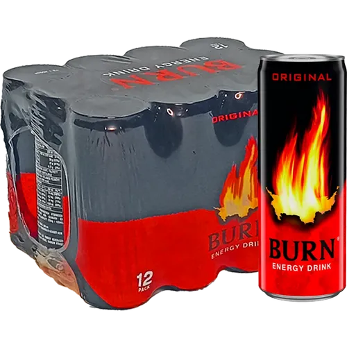 Burn Original gazirano bezalkoholno energetsko piće 0,25l 12/limenka slika 1