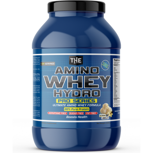 THE Amino Whey HYDRO PROTEIN 3500GR -  Vanilla ice cream slika 1