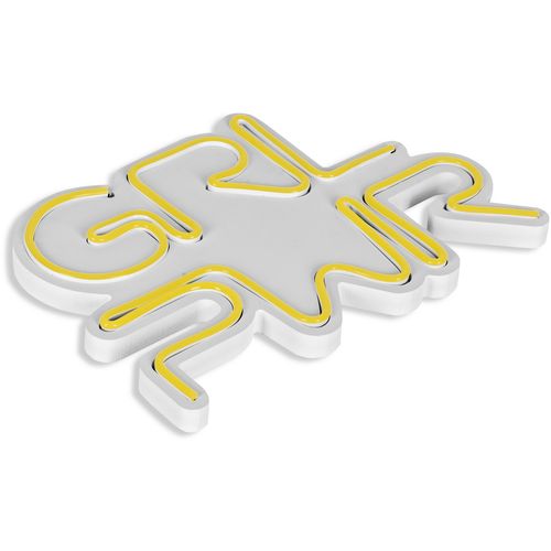 Wallity Ukrasna plastična LED rasvjeta, Girl Power - Yellow slika 5