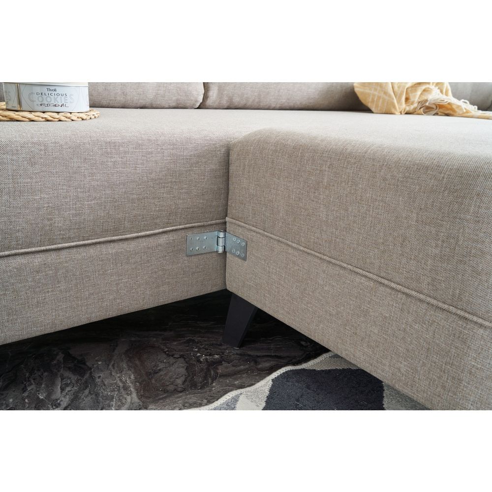 Eris - Krem Kutićna Sofa na Razvlačenje slika 5