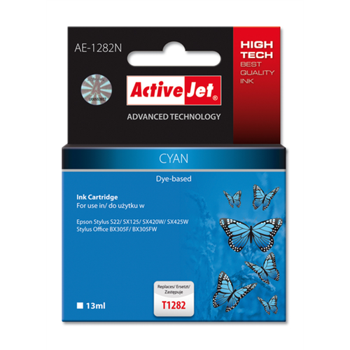 ActiveJet cijan tinta za Epson T1282 slika 1