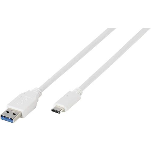 Vivanco USB kabel USB 3.2 gen. 1 (USB 3.0) USB-A utikač, USB-C® utikač 1.00 m bijela  37560 slika 1