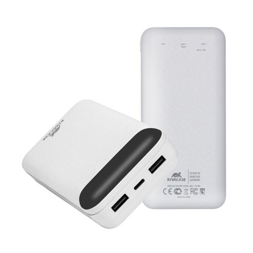 Prijenosna baterija RivaPower VA2280 (20000mAh) White, 10W, LCD slika 1