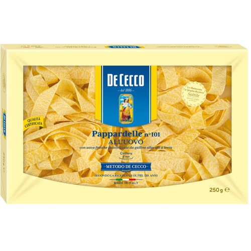 DE CECCO tjestenina 101 jajčane pappardelle 250g slika 1