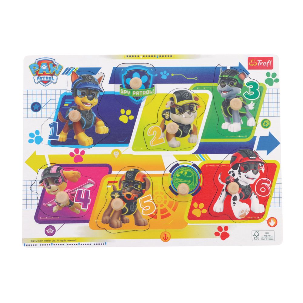 Trefl Drvene puzzle medium sorto slika 1