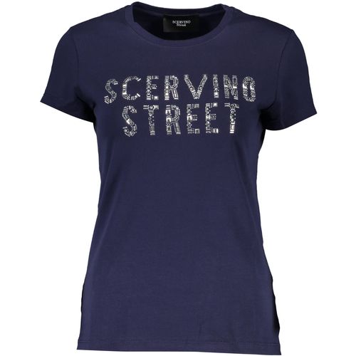 SCERVINO STREET WOMEN'S SHORT SLEEVE T-SHIRT BLUE slika 1