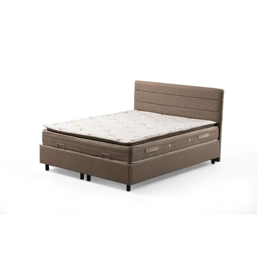 Orina Set 120 x 200 - Brown Brown Single Mattress, Base & Headboard slika 3