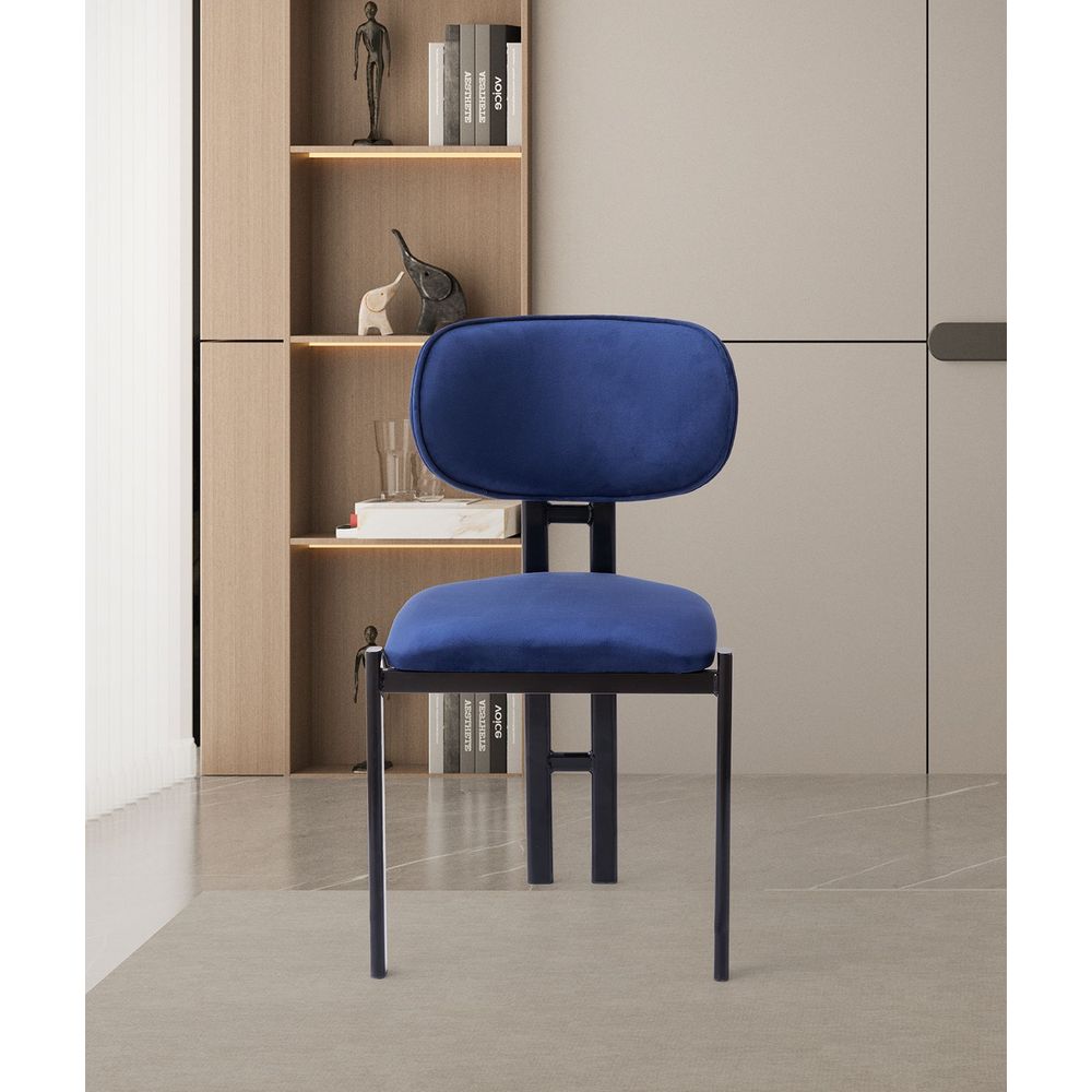 Set Stolica Muriz - 4967 - boje: mornarsko plava, crna (2 komada) slika 1