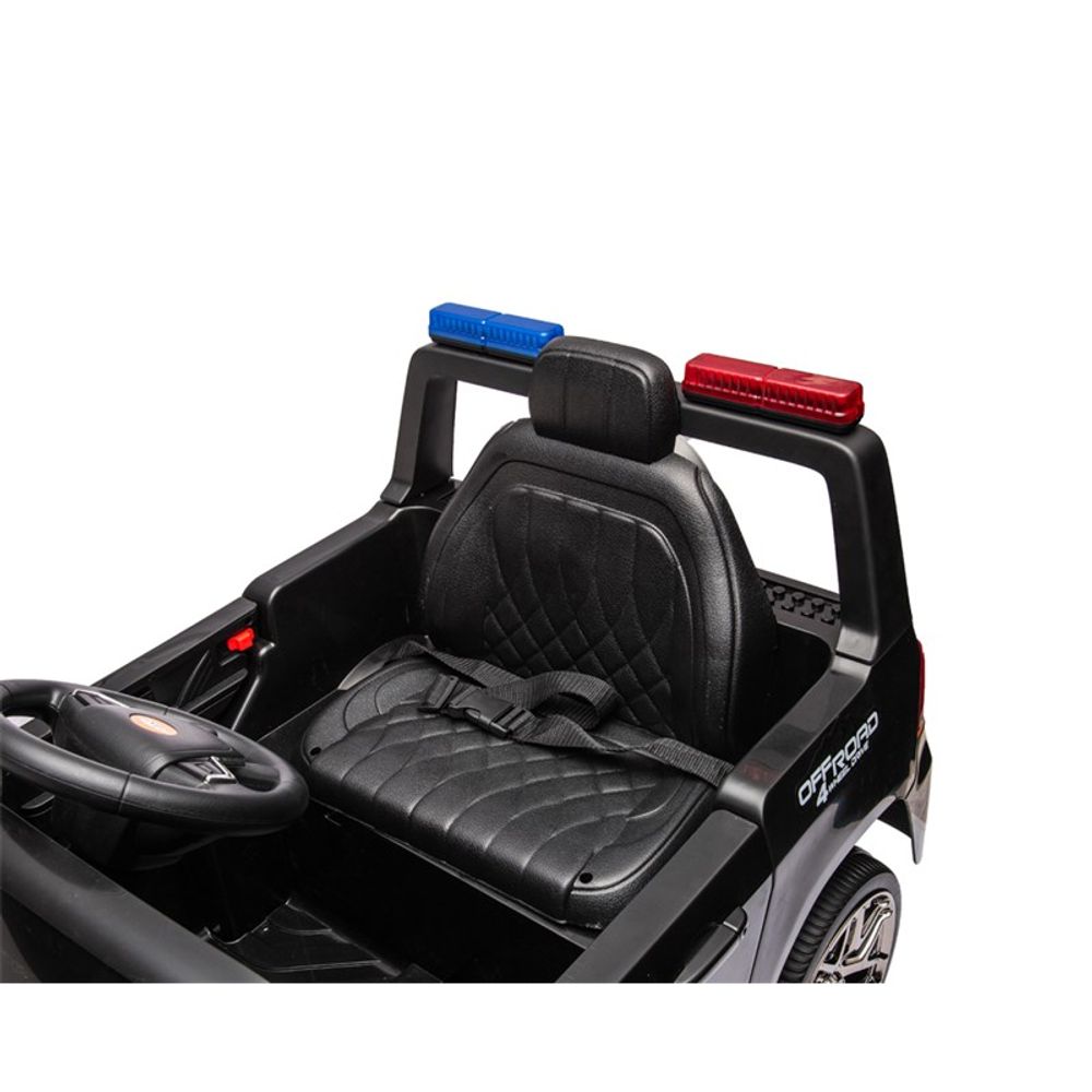 Kikka Boo Auto na akumulator Police 12V/4Ah, Black slika 5