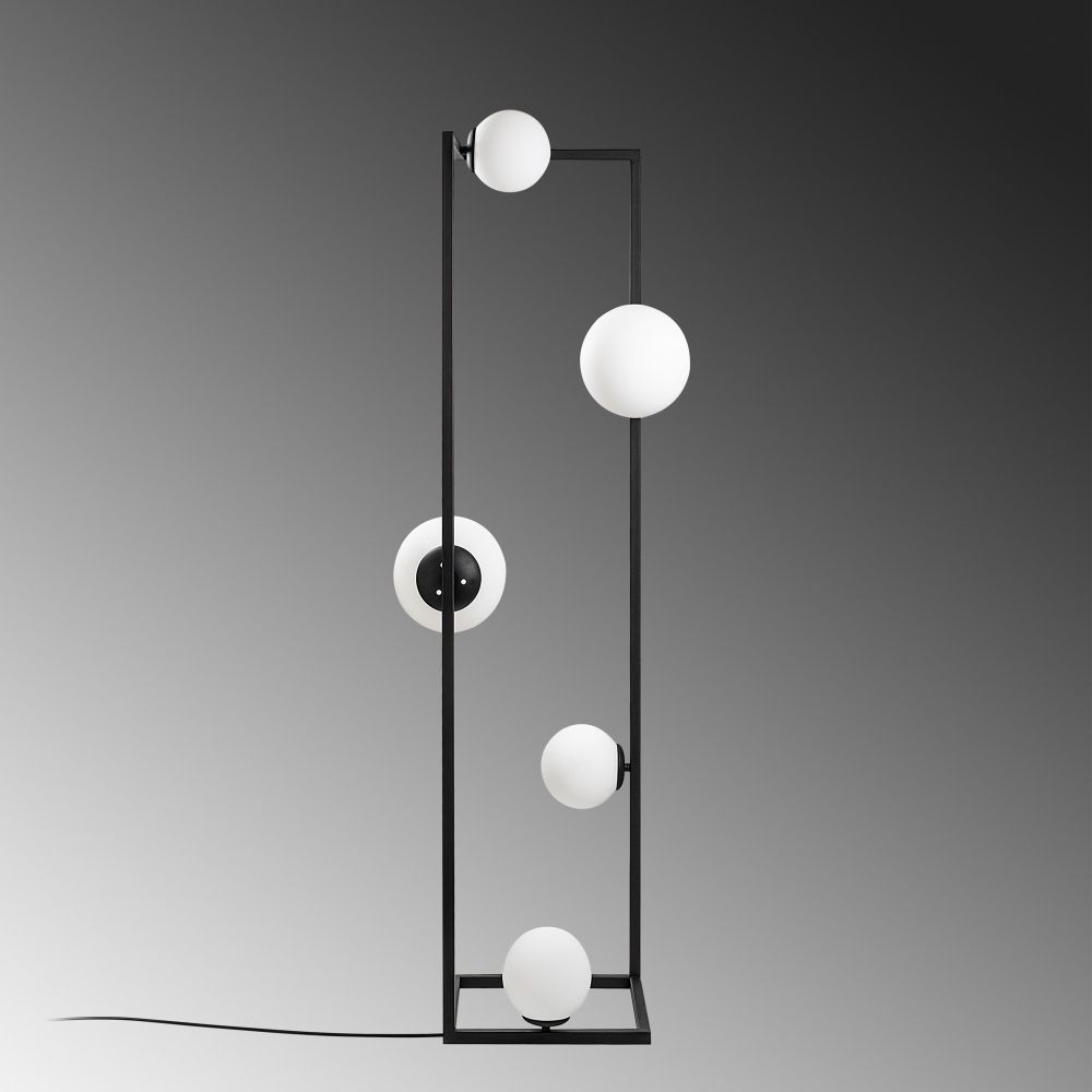 Krevetna Lampa Corner 13775 - Crna slika 6