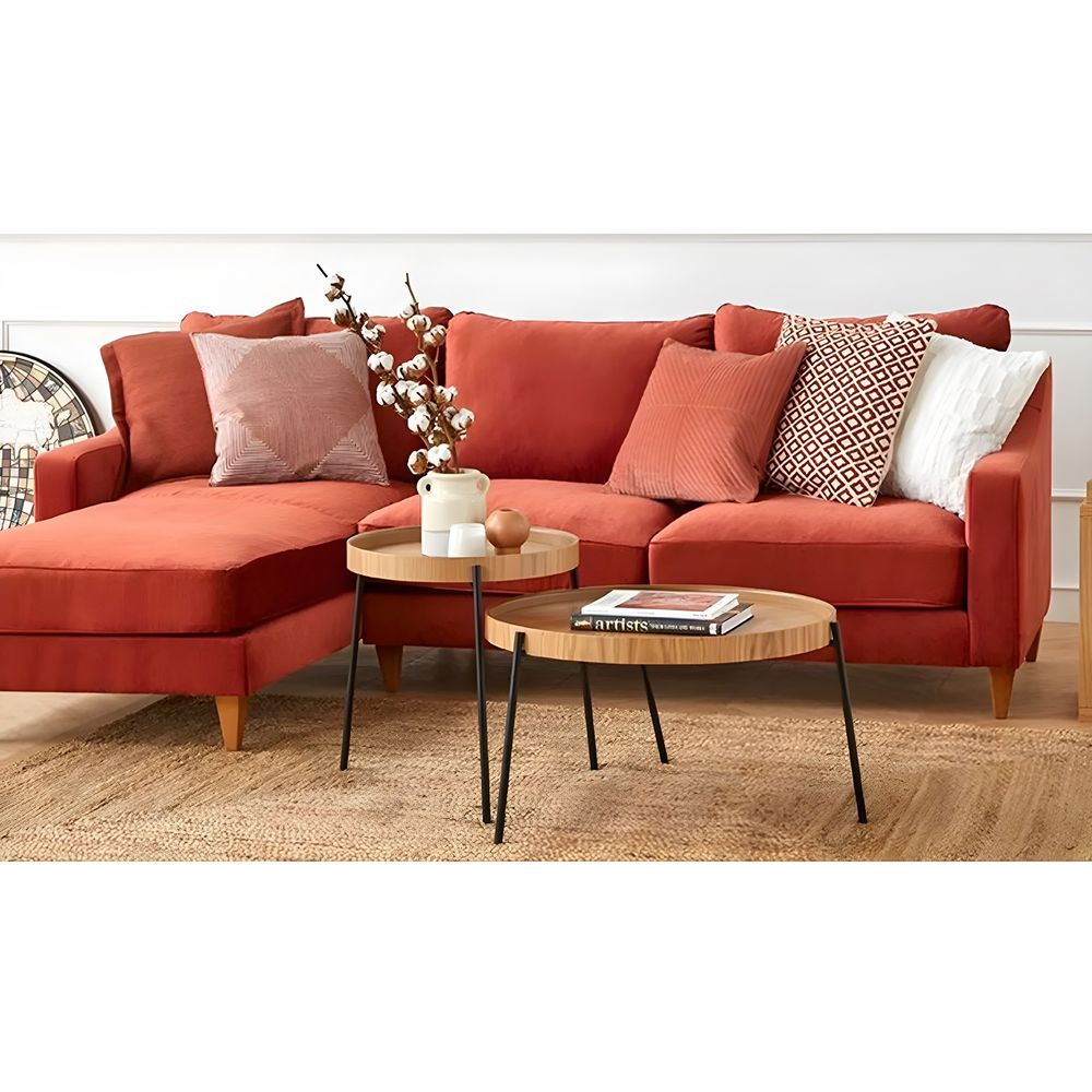 Nesting table Ronda - Set od 2 komada, prirodne boje slika 6