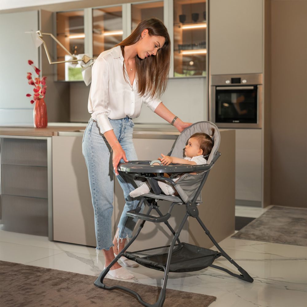 Lorelli Hranilica za bebe Bonbon, Beige Leather slika 12