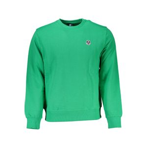 NORTH SAILS GREEN MEN'S ZIPLESS SWEATSHIRT