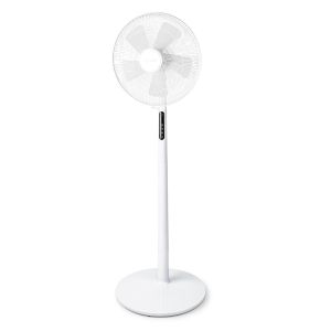 Ventilator NEDIS FNST16CWT40, promjer 40 cm, 45W, 3 brzine, daljinski upravljač, LED zaslon, tajmer, bijela